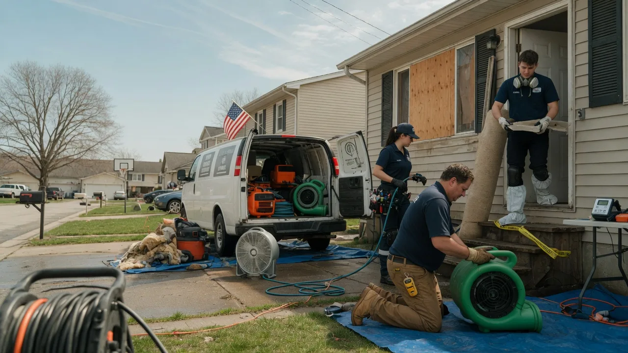 Water Damage Restoration in La Rose, IL near me